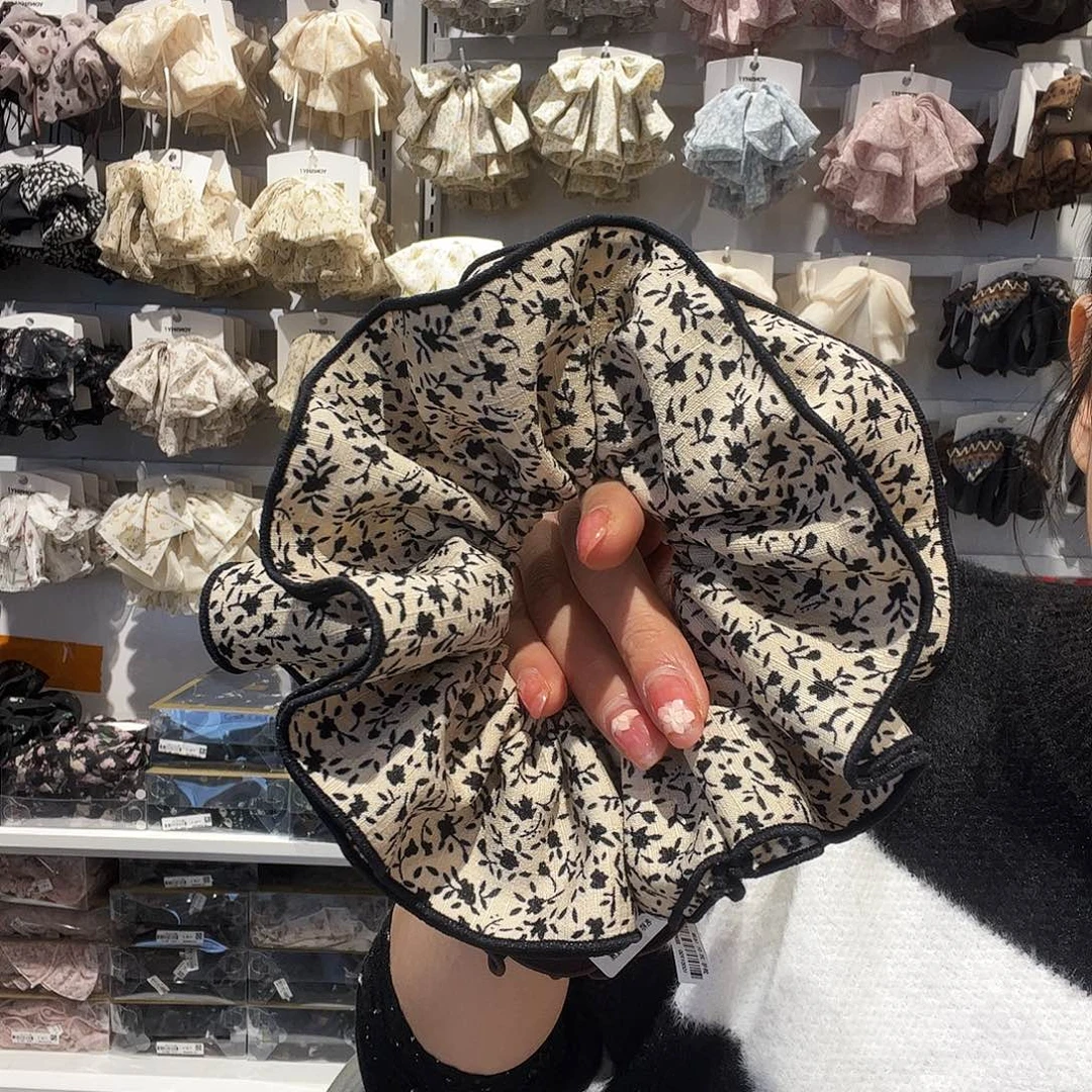 布艺非金属奶茶碎花