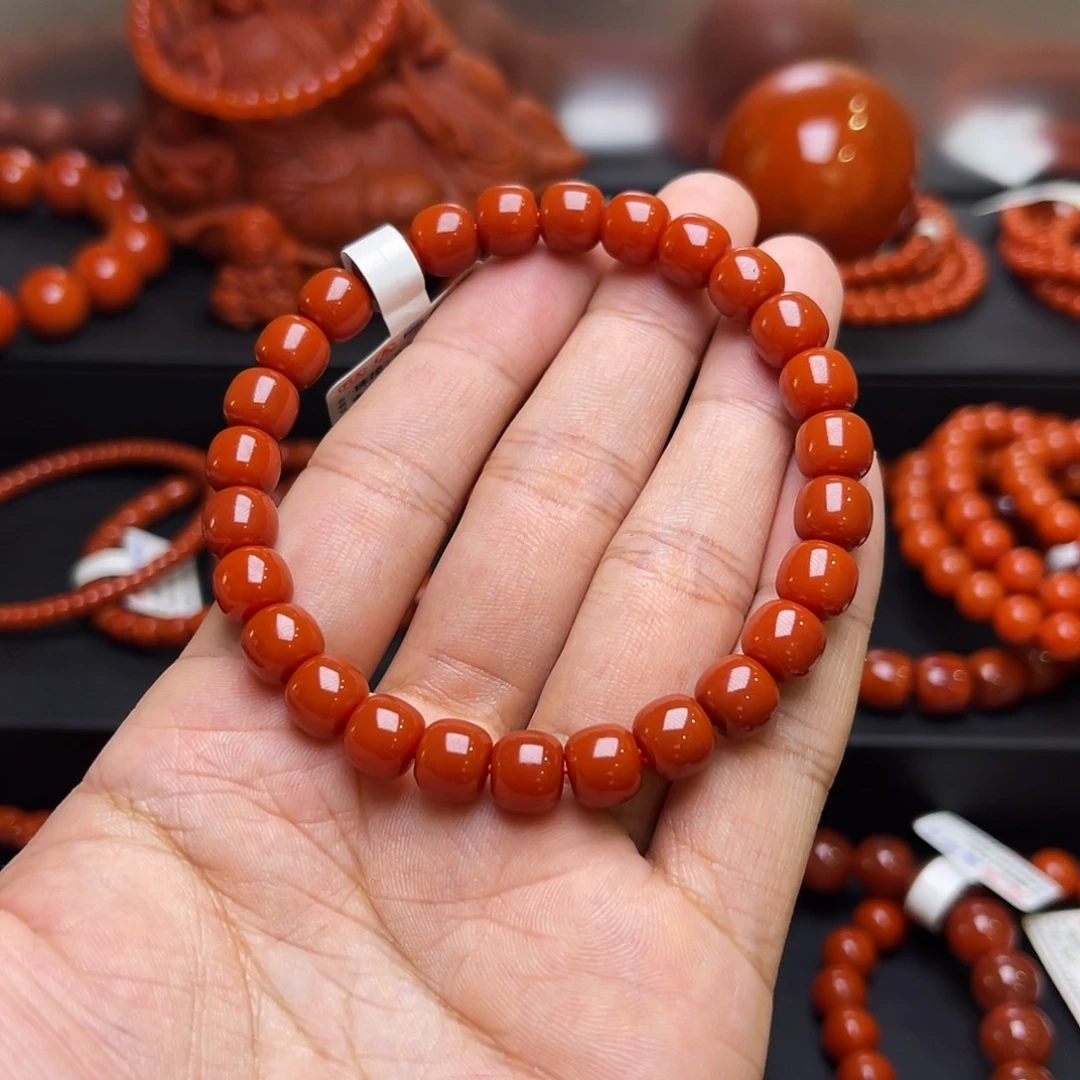 南红玛瑙未镶嵌保山南红项链