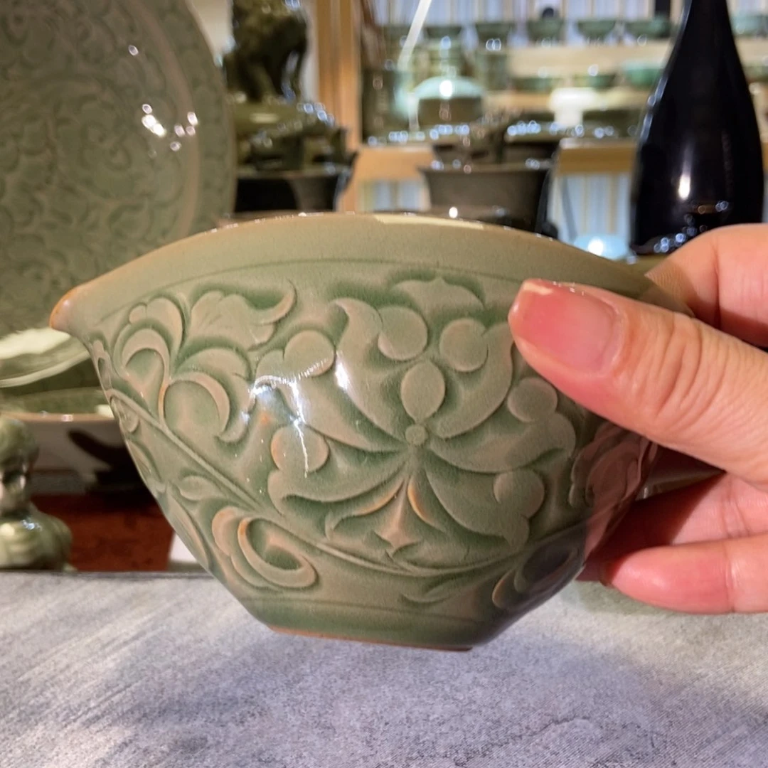 耀州窑手工公道杯✌****?