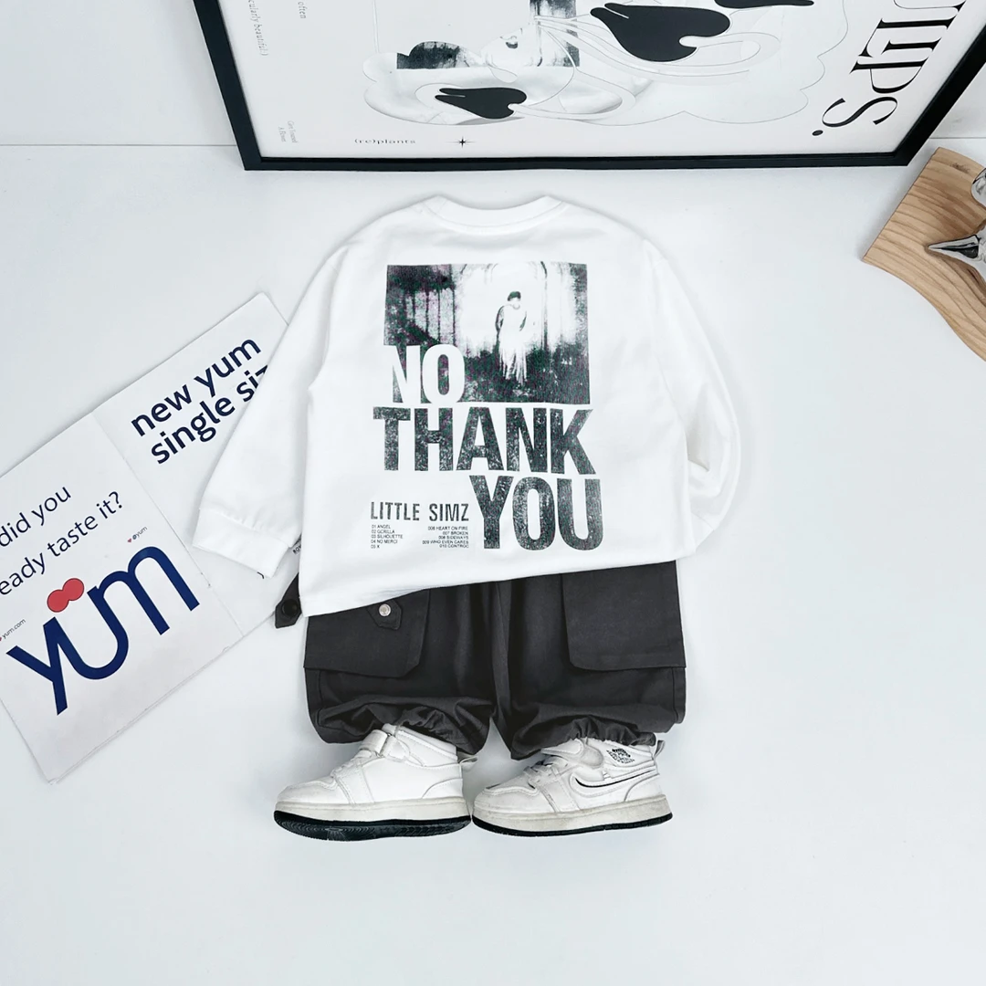 儿童长袖T恤2025新款春装男童春秋款上衣潮 HS25030 悠悠童话童装