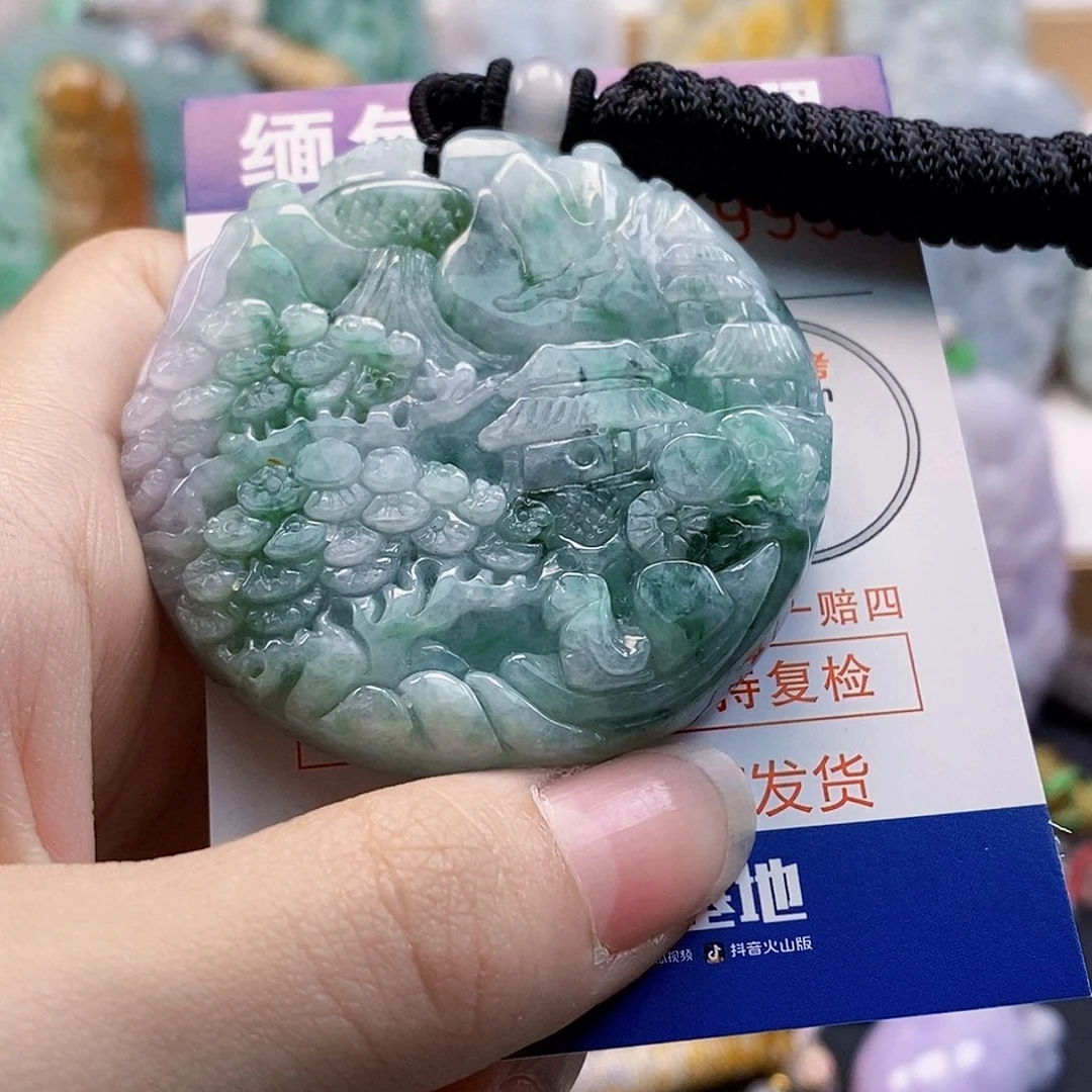 吊坠(不含链)未镶嵌翡翠