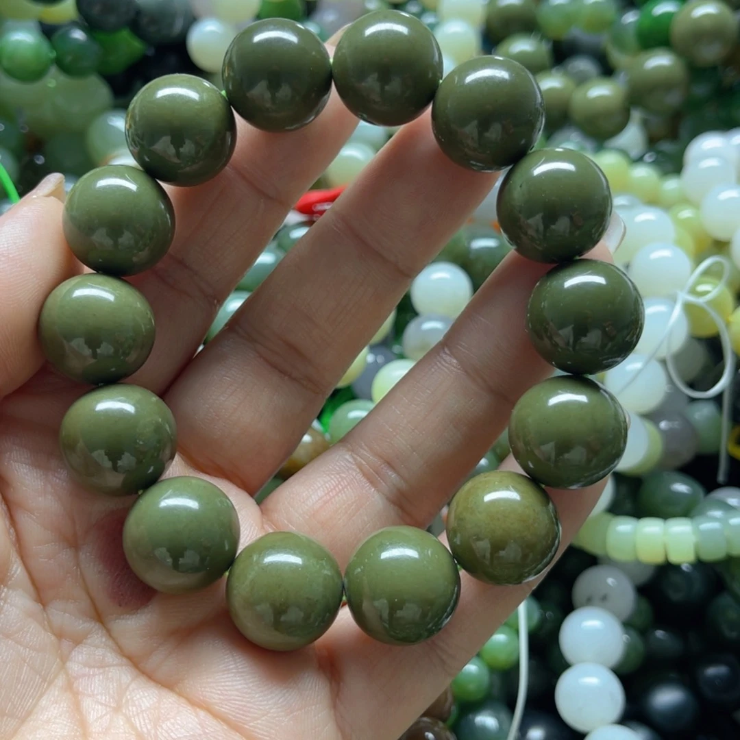 和田玉手链未镶嵌