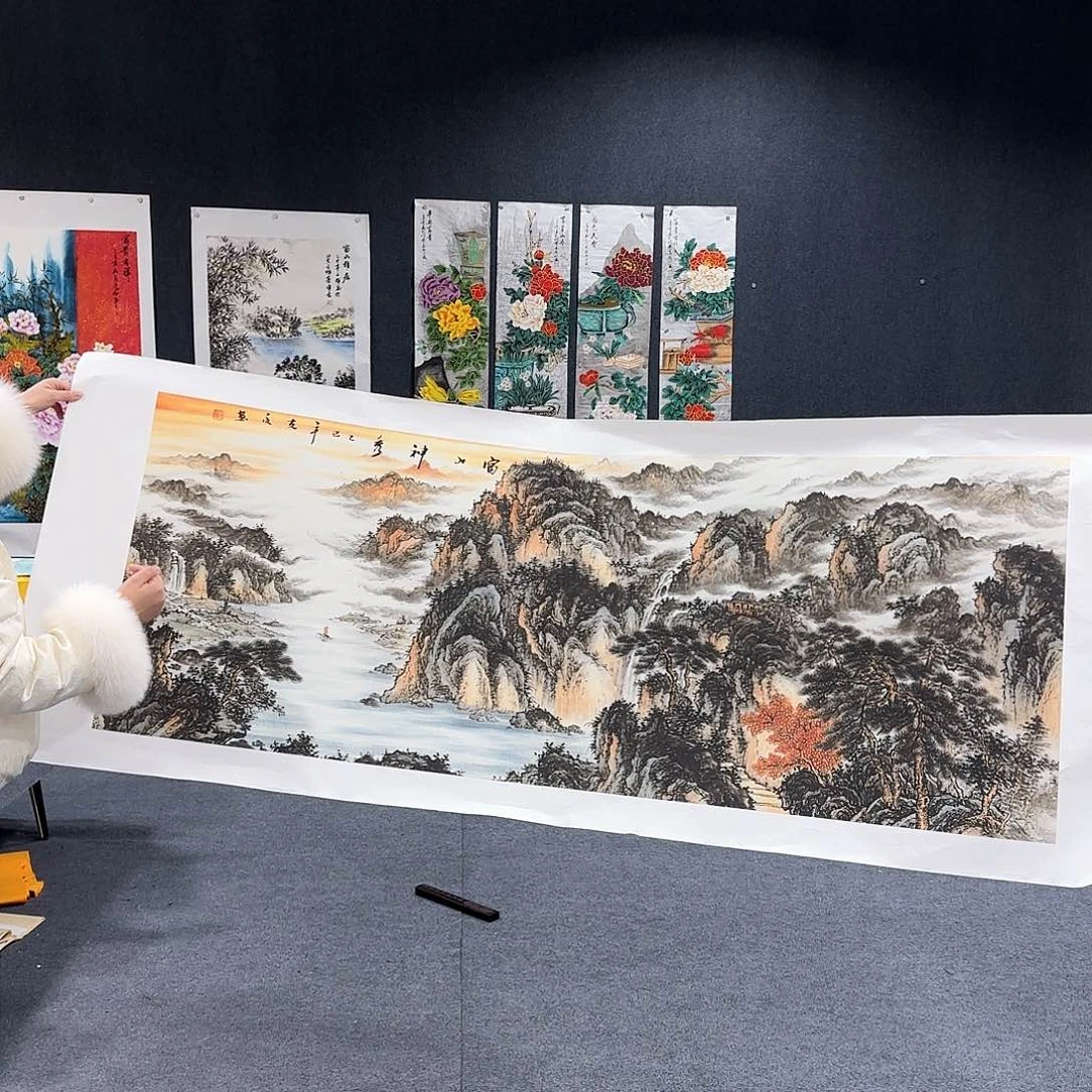 国画超级好看的一幅国画作品