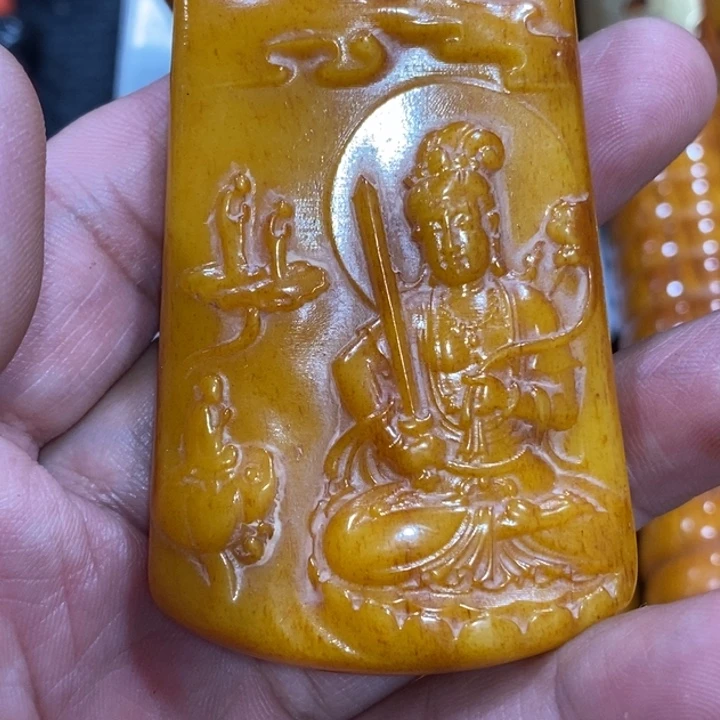 滴血莲花菩提吊坠