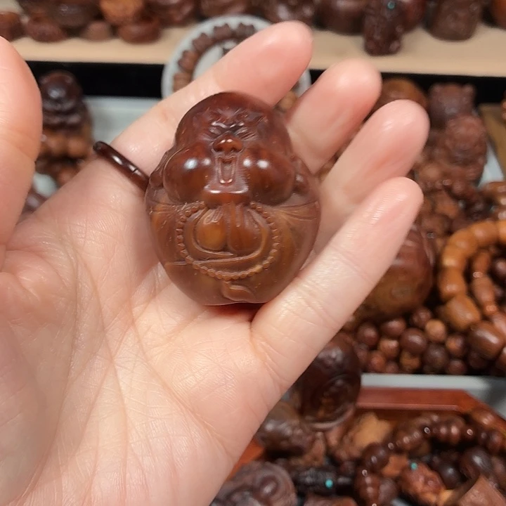 宁***g库克把件库克雕刻手把件