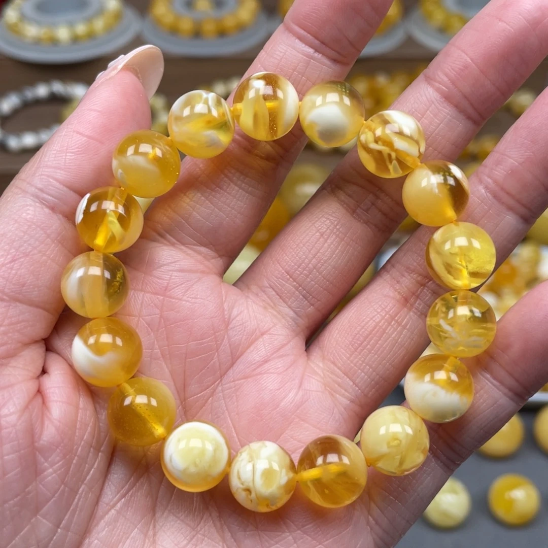 琥珀未镶嵌裸石天然