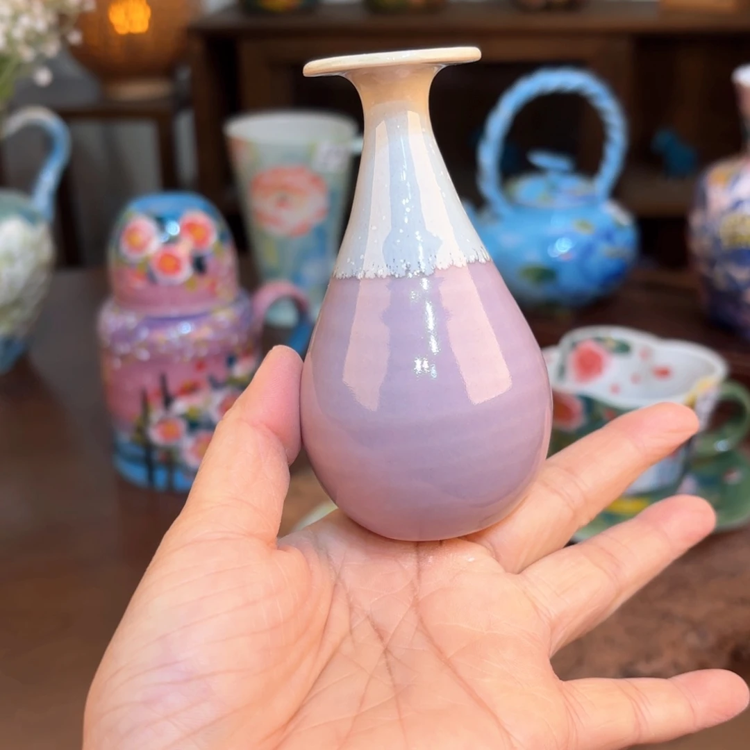 景德镇手绘高温釉下彩陶瓷茶具