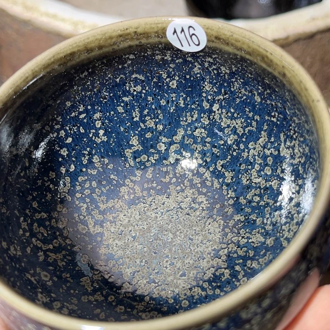 茶盏义兴龙窑坚持真柴烧