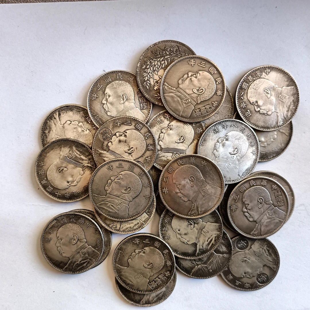 复古工艺品大头龙洋摆件饰品到手10枚   不重复