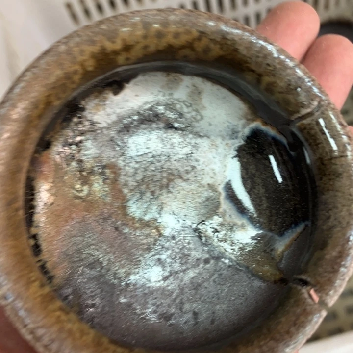 柴烧杯子与宝瓶大放漏