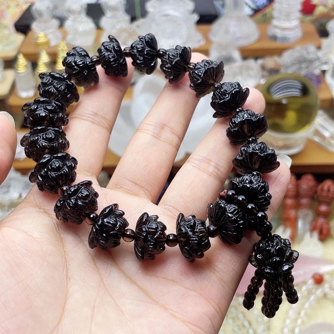 未镶嵌颈饰水晶手持