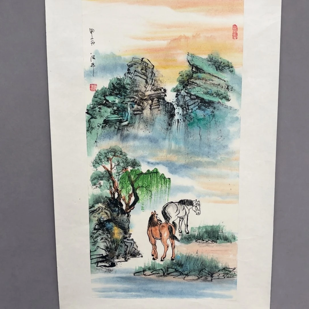 国画亲笔手绘原创