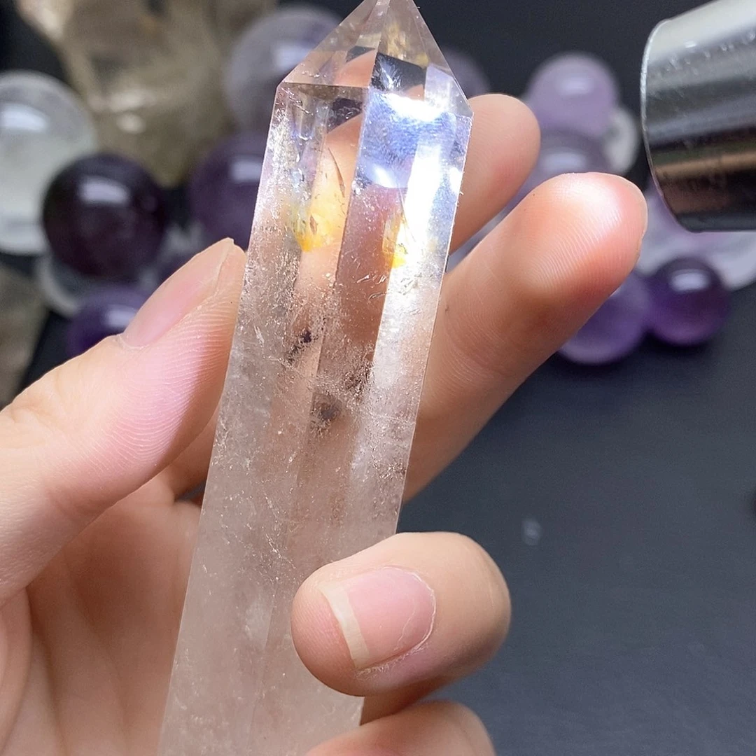 未镶嵌项圈水晶水晶石157