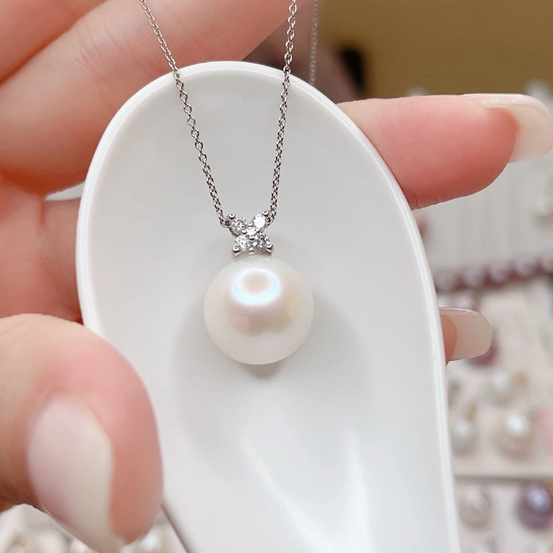 吊坠(赠链)淡水珍珠合金