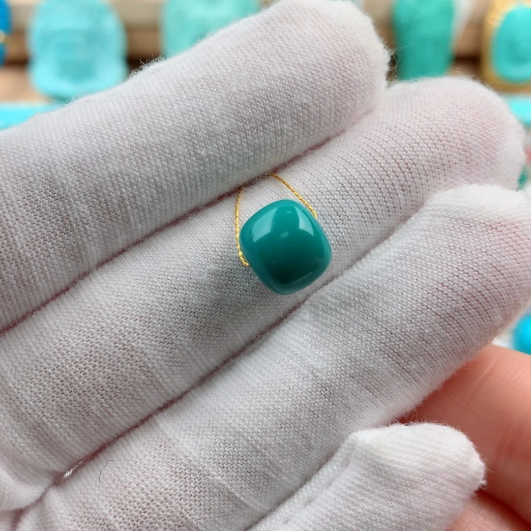 绿松石未镶嵌发饰9.5-8.5