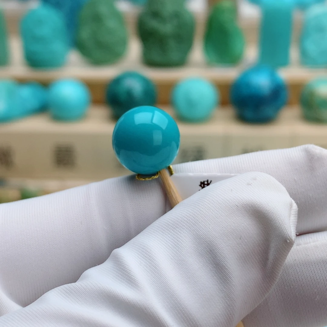 绿松石未镶嵌挂件