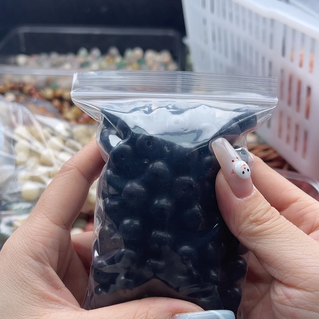 白玉菩提吊坠z微瑕锅底11mm/80颗