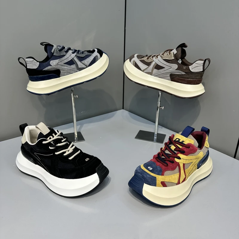 KRY潮牌秋季男女同款运动时尚青春小众舒适软底潮流潮鞋（皮鞋尺码