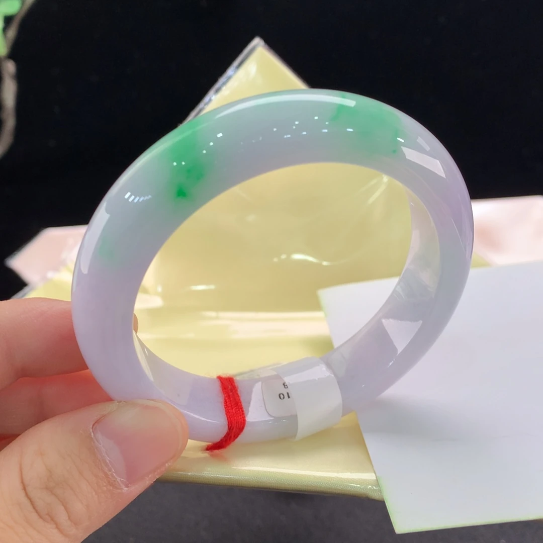 翡翠未镶嵌手镯0218