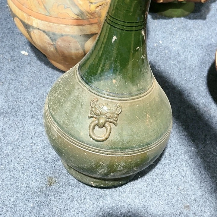 瓦当摆件摆件茶的茶包牧*