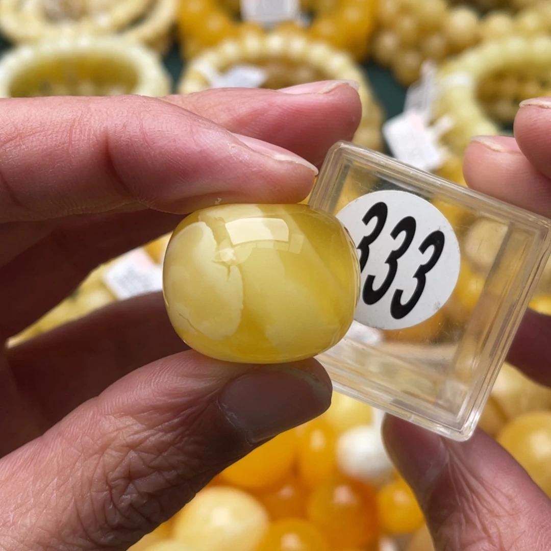 蜜蜡珠宝奇石未镶嵌老*