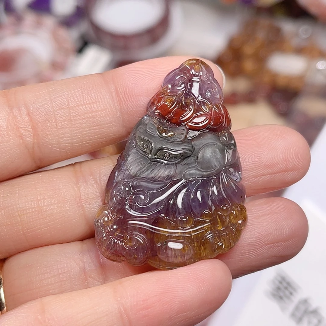 未镶嵌颈饰水晶订制