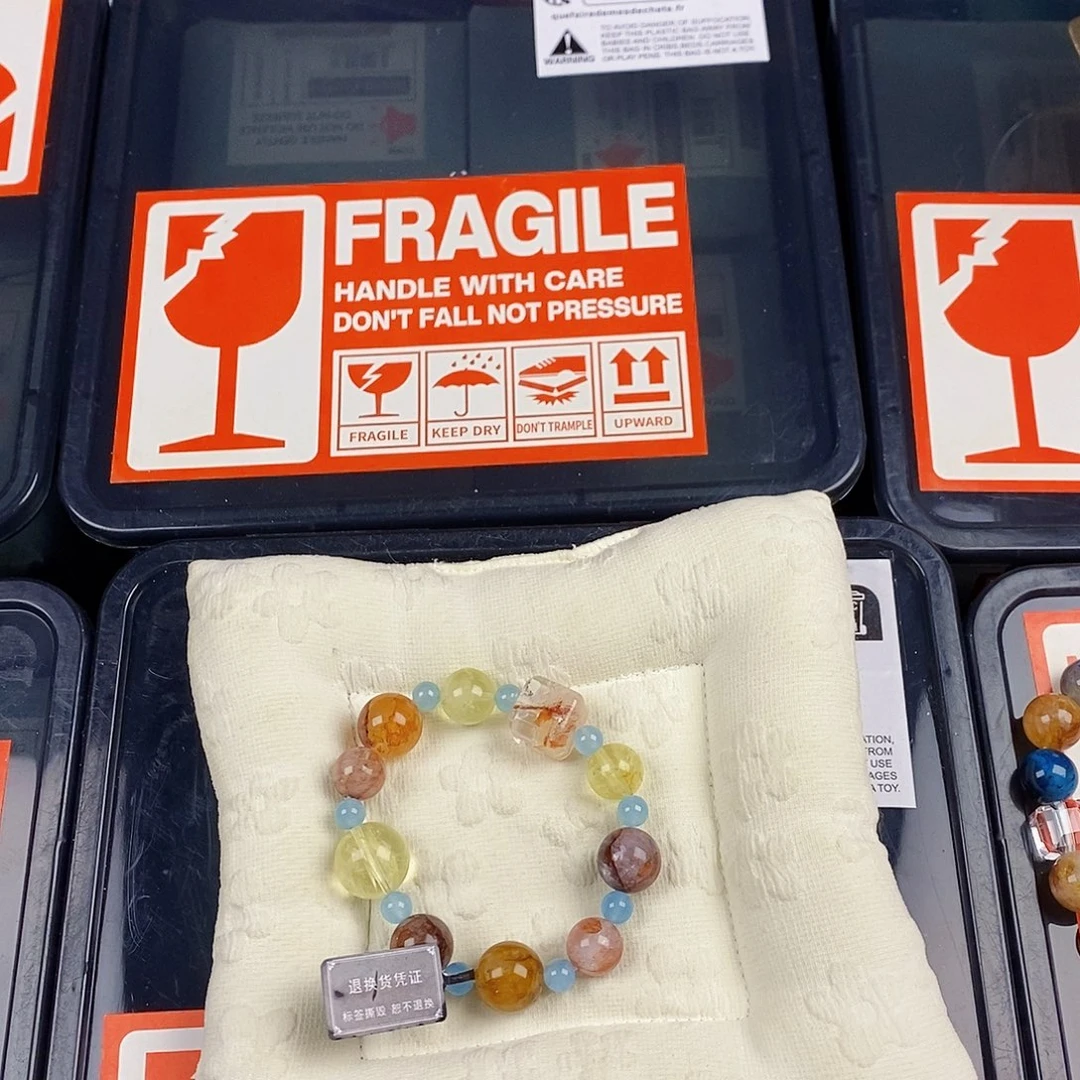 银S925镶嵌水晶手链