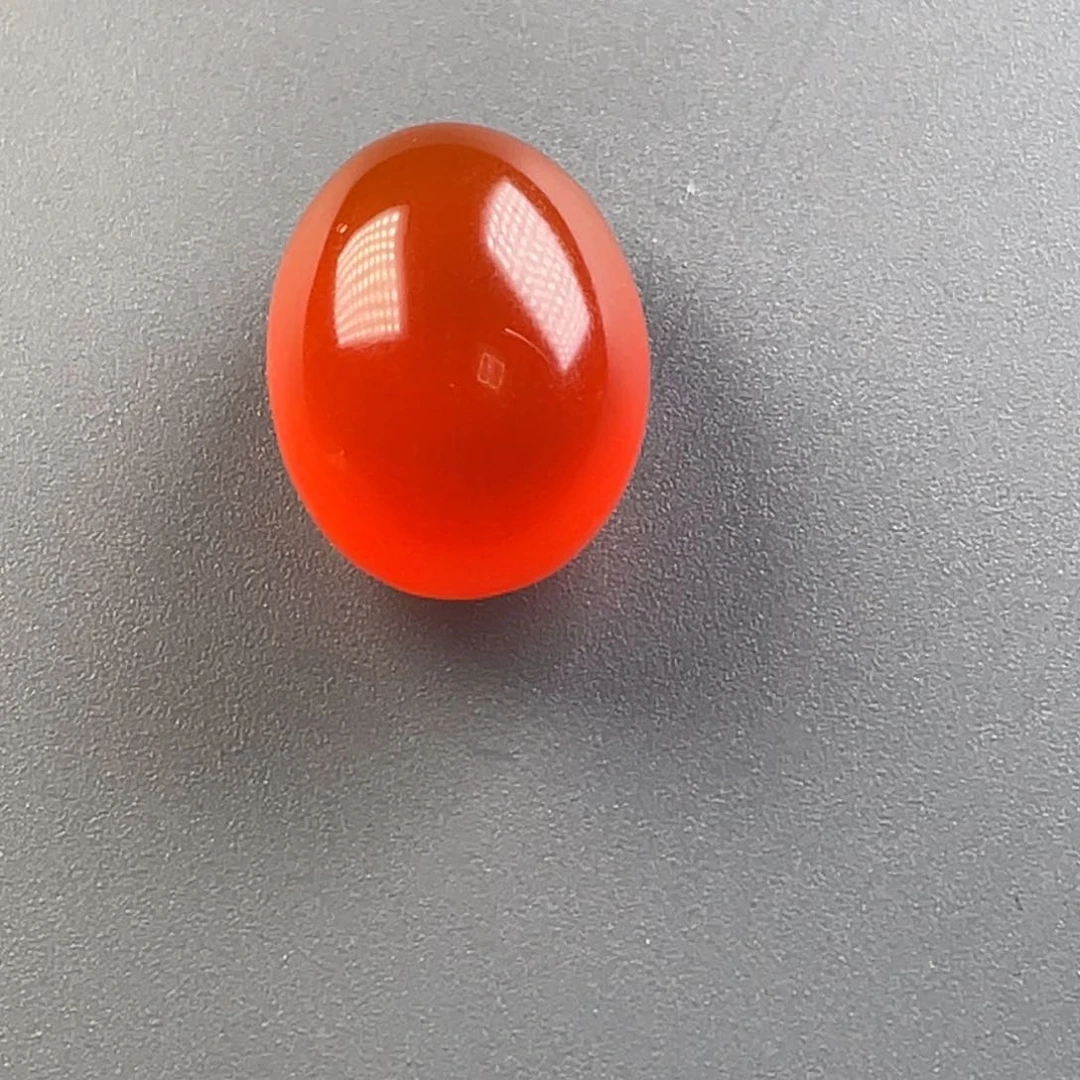 南红玛瑙天然原矿杨柳冰红戒面未镶嵌阳*路