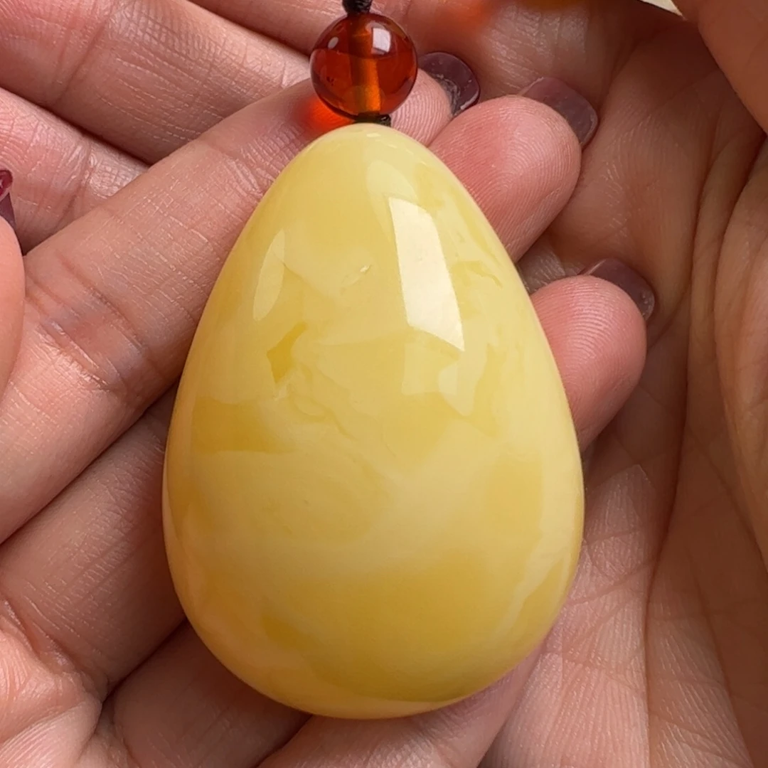 蜜蜡毛衣链未镶嵌无优化