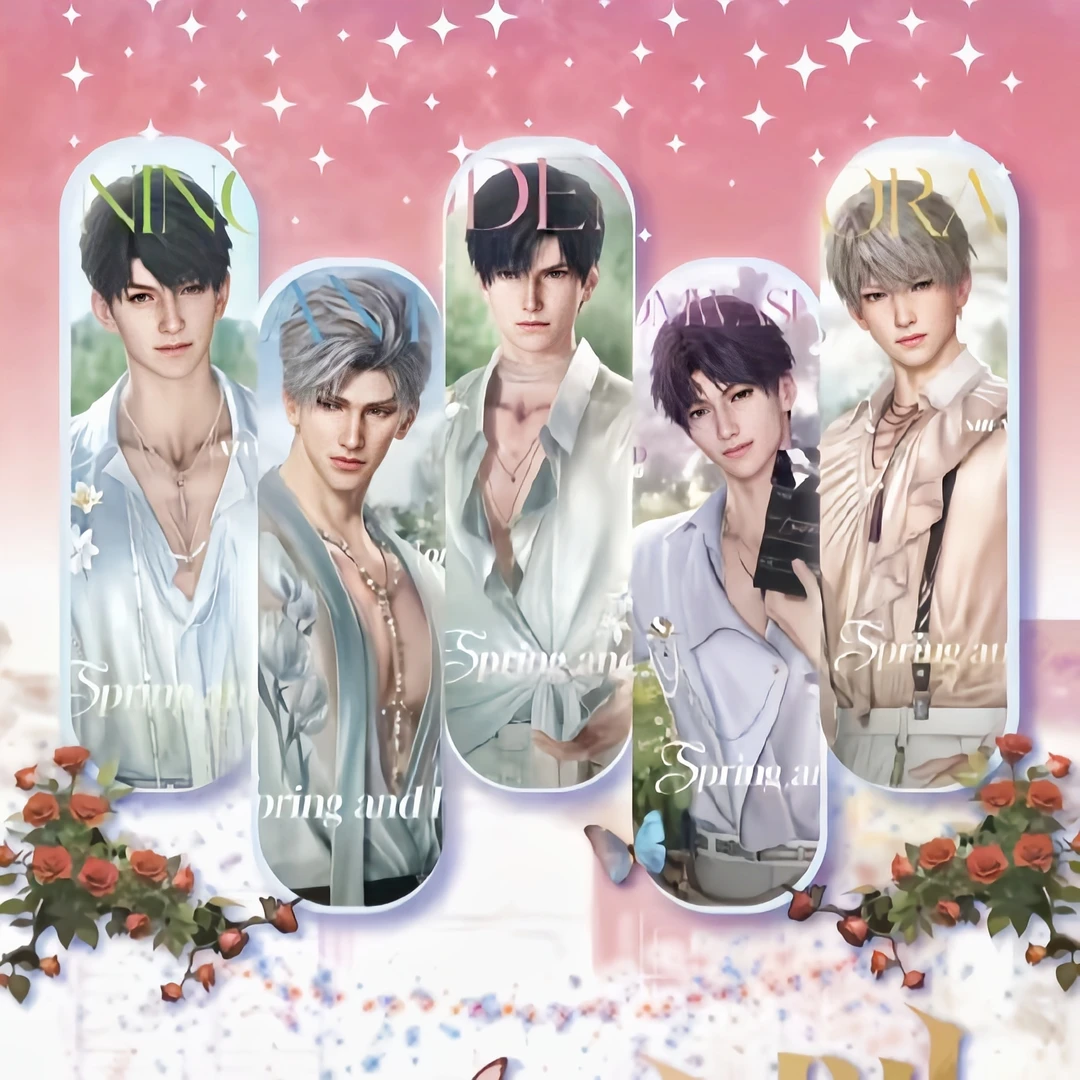 【银环文创】恋与深空--涩谷计划--二创动漫周边色纸盲盒