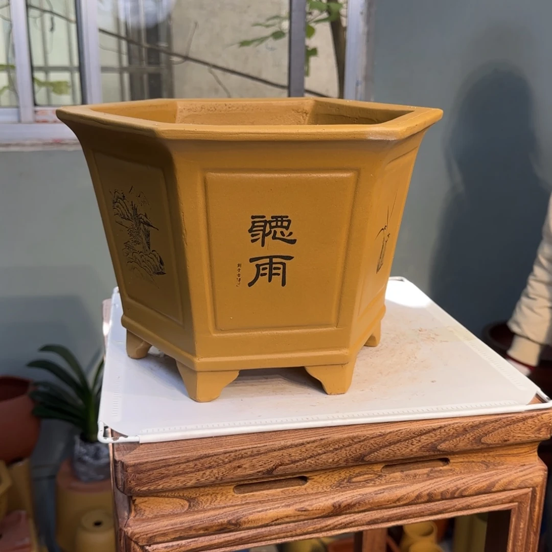 紫砂花盆紫砂口径32