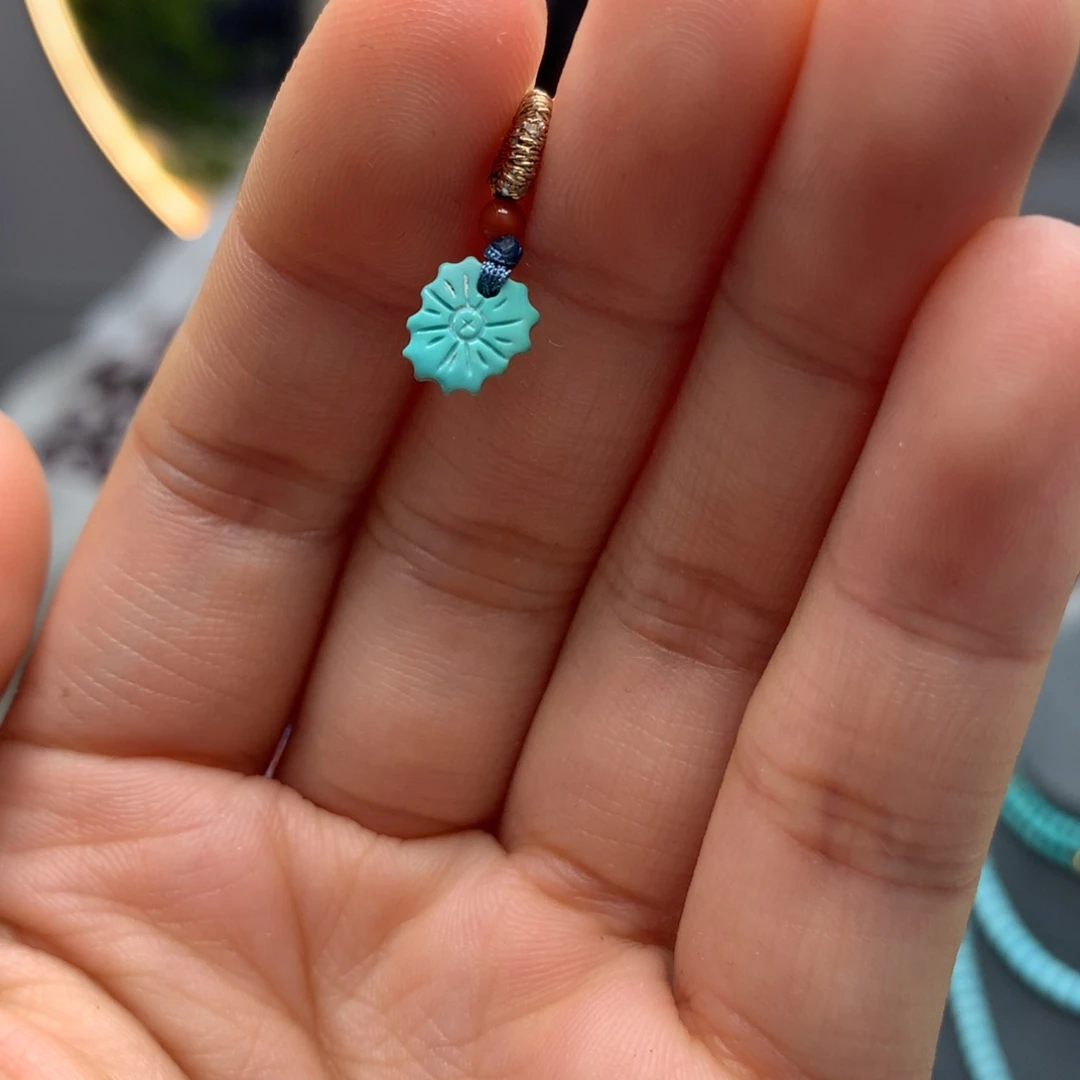 绿松石挂件未镶嵌