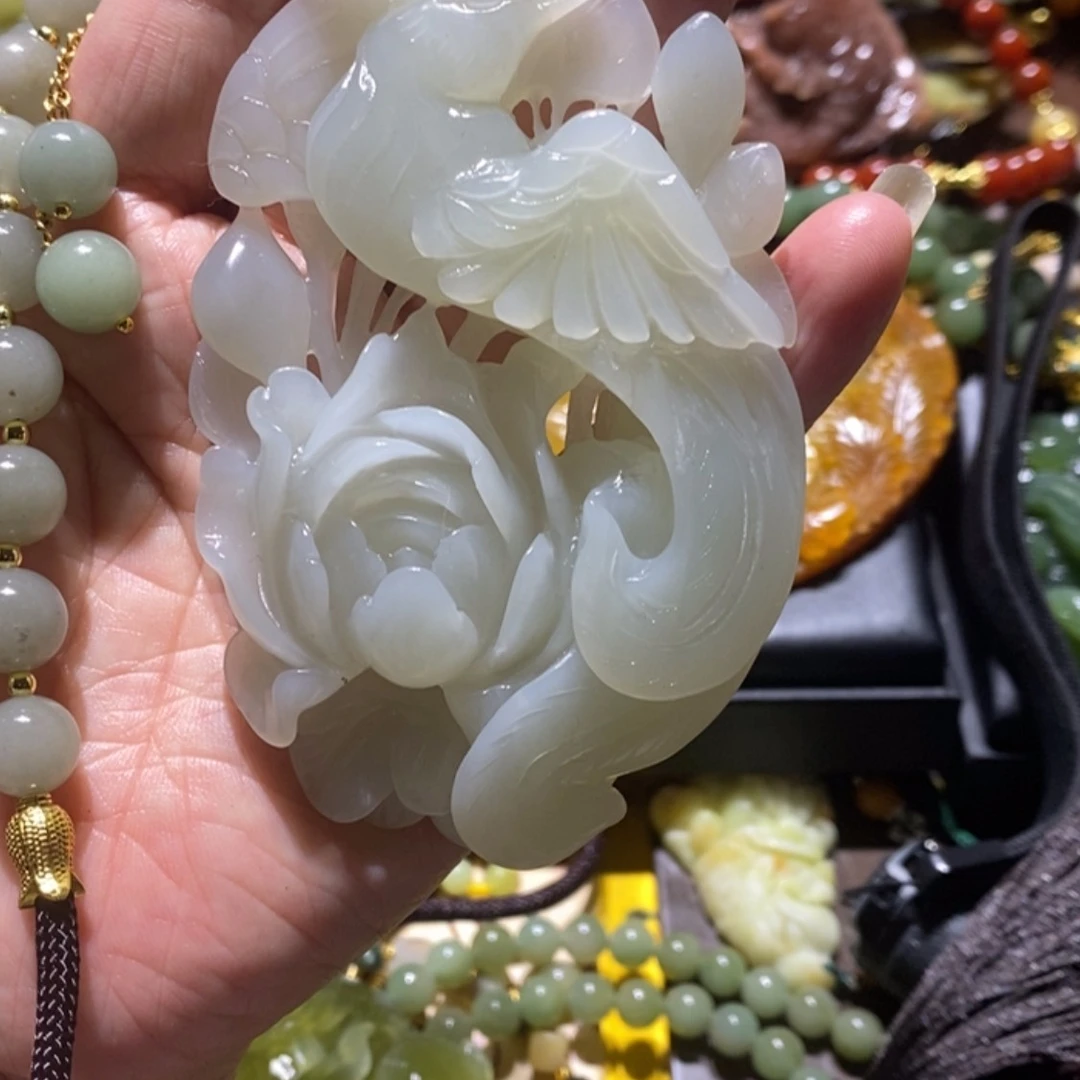 【闪购商品】岫玉毛衣链未镶嵌