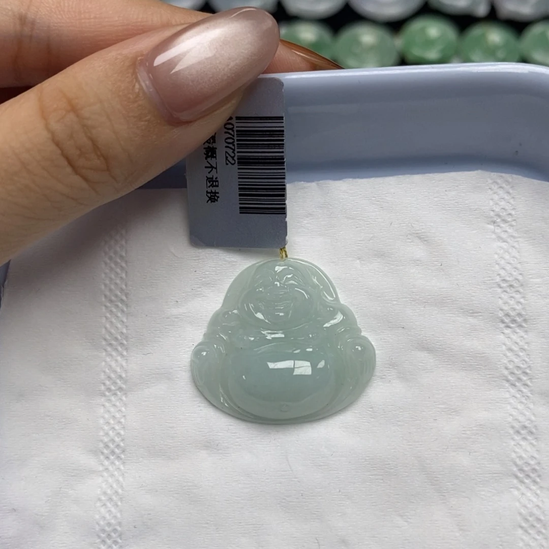 颈饰未镶嵌翡翠佛公