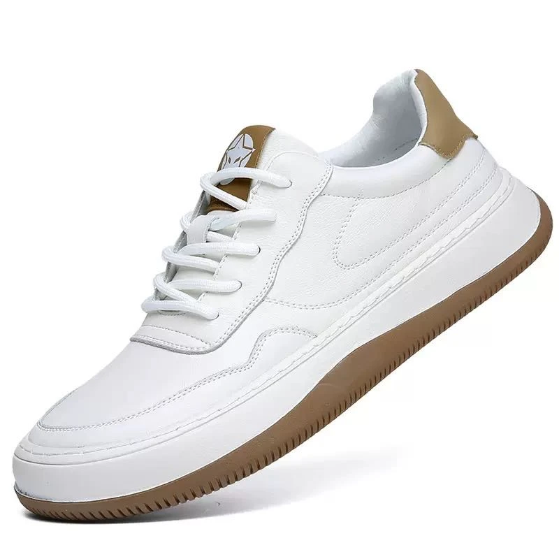 单鞋59号男白低帮鞋夏季透气鞋子欧若精灵风高智淡人风