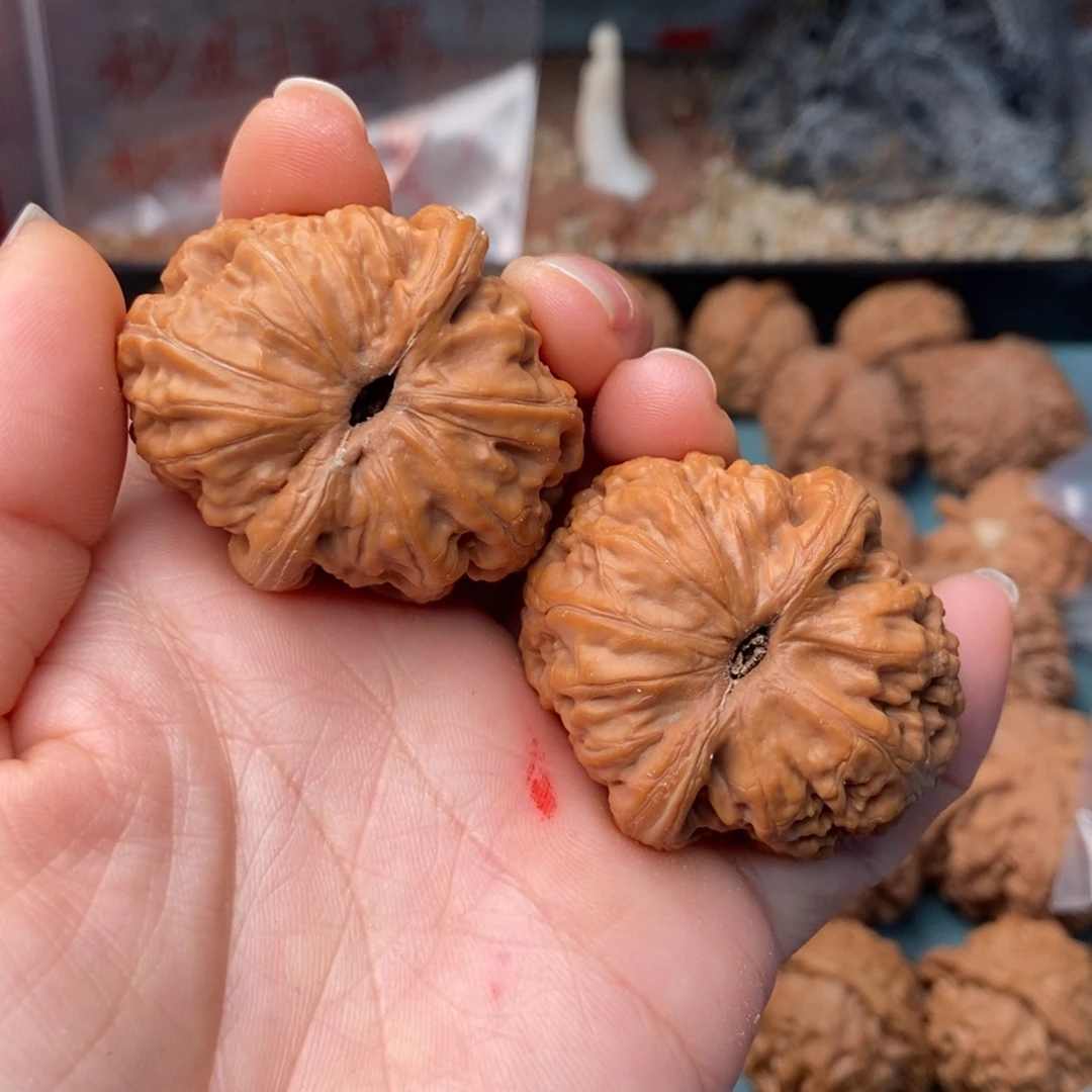 文玩核桃把件元宝3