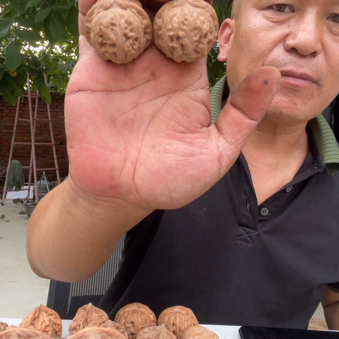 鸣***吊坠文玩核桃元宝44