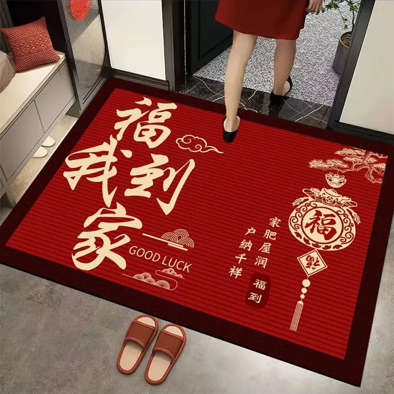 硅藻泥洗澡防滑入户地垫新款耐脏脚垫吸水乔迁客厅门口免洗地毯