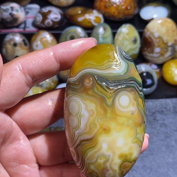 玛瑙/玉髓未镶嵌吊坠(不含链)139