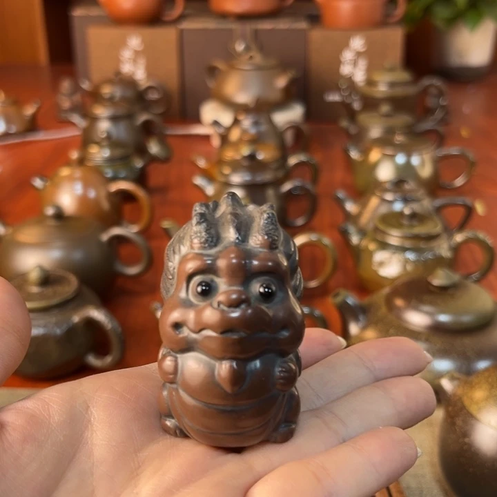茶宠小龙人纯手工制作直播间福利！50