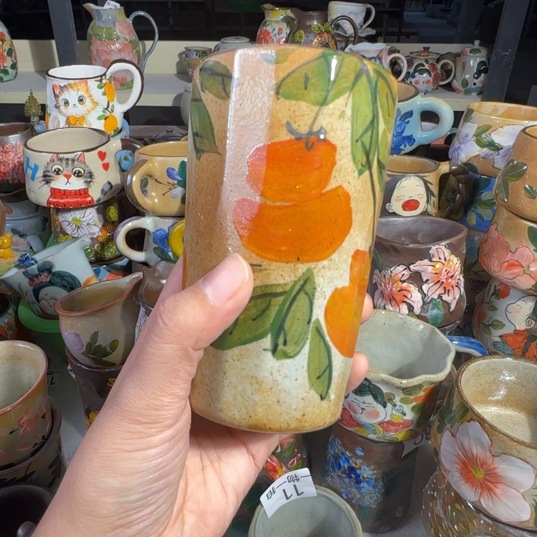 景德镇手工陶瓷釉下彩紫砂微瑕15