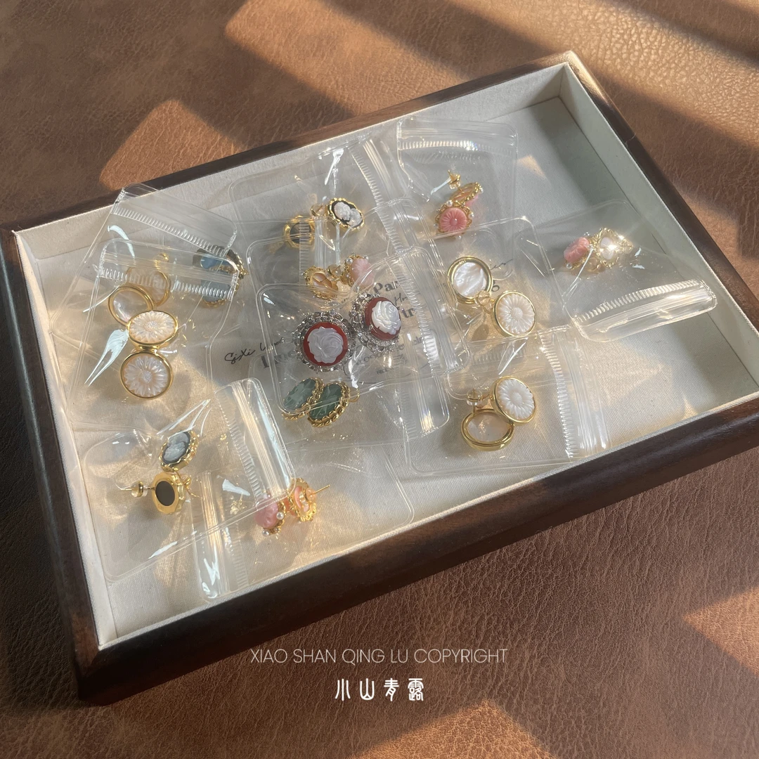 925银耳饰 【KMAXH-ed卡梅奥虾盒耳钉集合链接】 NO退NO换[微瑕]