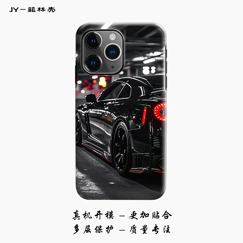 超跑A-菲林软硬壳2合1创意适用于苹果华为VIVO小米OPPO手机壳