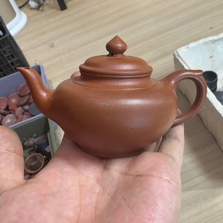 紫砂茶壶宜兴紫砂茶壶微瑕花泥