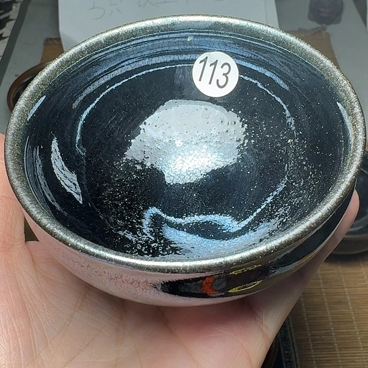 茶盏113 坚记茶盏摆件