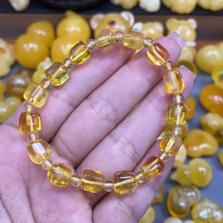 琥珀未镶嵌珠宝奇石