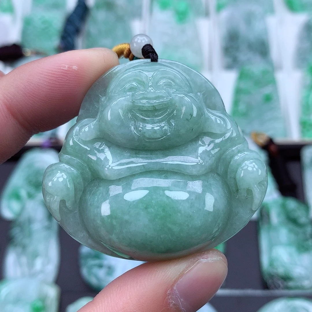 翡翠颈饰未镶嵌翡翠吊坠