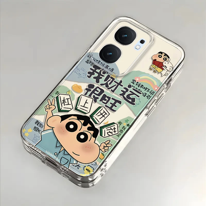 财运旺小新适用iQOONeo9手机壳iQOONeo9pro防摔全包透明保护套软