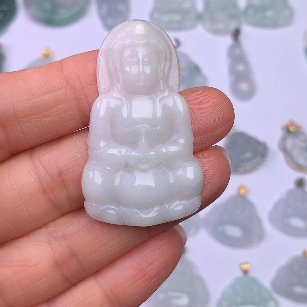 翡翠未镶嵌颈饰缅甸翡翠A货