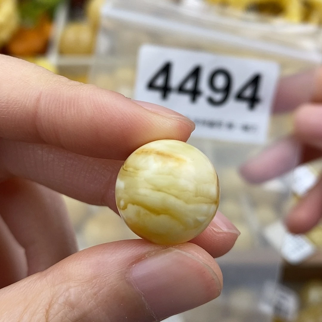 蜜蜡未镶嵌珠宝奇石16.7粉
